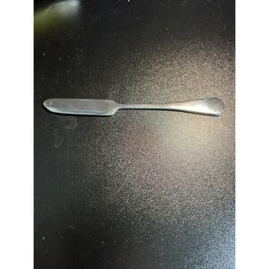 GORGEOUS Vintage EMERSON‎ Silver Flat Handle Butter Spreader 5 3/4"